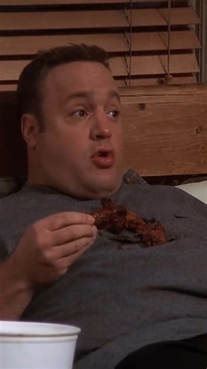 90s Nostalgia TV on Instagram: "why use a table when you ARE the table? 🤣🍽️ #thekingofqueens #tvshow #hilarious #kevinjames #nostalgia"