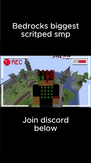 Minecraft Bedrocks BIGGEST Scripted SMP (and you can join!)