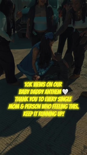 Over 10,000 views and counting 🔥 !! So grateful it resonated with so many women and mothers. This wasn’t just a diss track. It’s a survival anthem. 🤍 Link in bio 🙏🏽 @Miss Shai 😘 @2BabyMamas.1Problem @Poohda Salazar #babydaddy #babymama #singlemom #momtok #newmusic