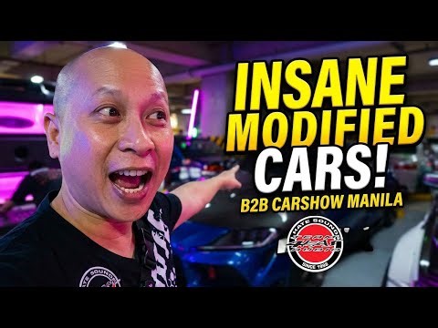 B2B Carshow 2026 City of Dreams Manila Custom Cars & Stance Builds