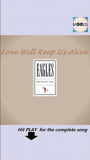🎶 The Eagles - Love Will Keep Us Alive 🎵 #music #song #top10 #90s #rock