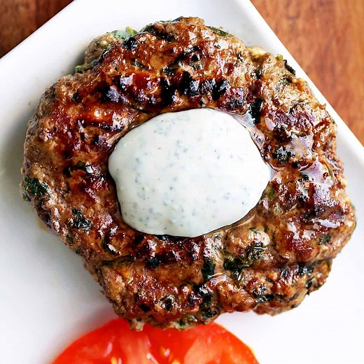 Lamb Burgers (Grilled or Pan-Fried) - Healthy Recipes Blog