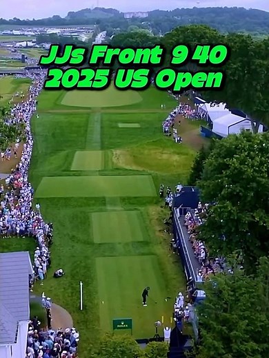 J.J. Spaun 5 Bogeys In 6 Holes US Open 2025