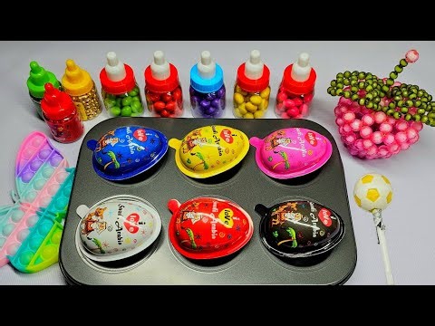 Oddly Satisfying 🌈 ASMR Mixing DIY Slime Balls | Oddly Satisfying Sounds for Sleep 