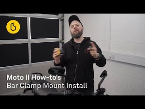 Moto II How-to: Bar Clamp Mount Install