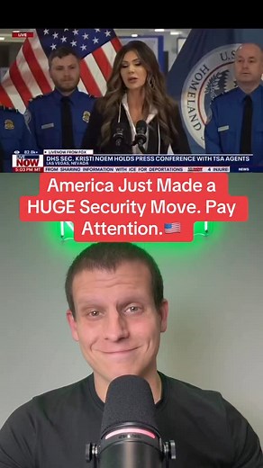 DHS and Kristi Noem just announced over a billion dollars in new airport screening technology. Faster lines are great… but the real story is stronger security and better protection at every checkpoint. America is upgrading again. 🇺🇸✈️ #trump #maga #donaldtrump #fyp #conservative | Kyle Lasco