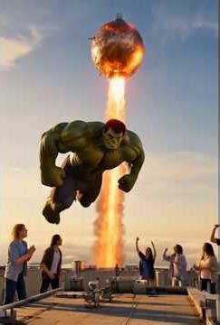 Hulk vs Alien for his mother’s dream. 💚🔥