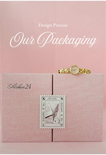 Our packaging design: a box meant to be kept There was so much love behind our packaging, so we thought we’d share the thinking behind it 💕 #designprocess #packaging