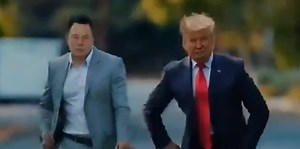 Elon Musk shares weird AI video of him and Trump dancing to 'Stayin Alive'