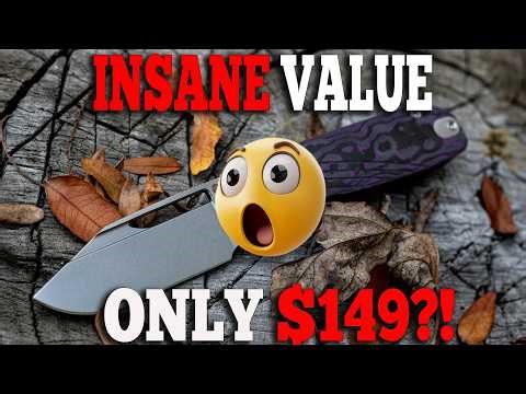 I'm SHOCKED! New Carbon Fiber EDC Knife UNDER $150?