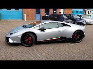 Lamborghini Performante unboxing for Kevin Talbot