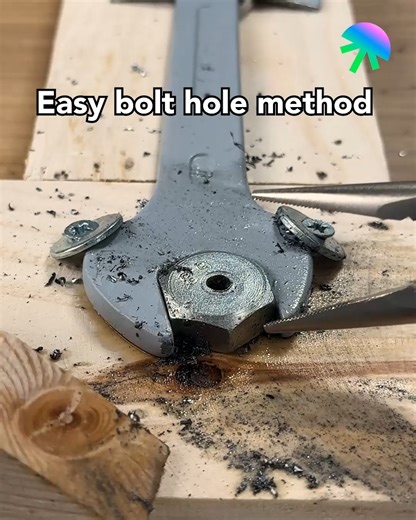 Easy bolt hole method | The Best Couple Videos