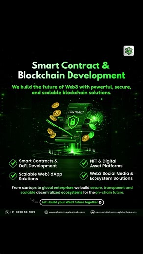 Smart Contract and Blockchain Development services #blockchain #smartcontracts