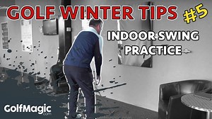 Golf Winter Tips: Indoor Golf Swing Practice