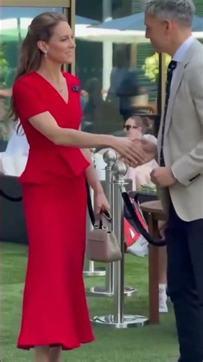 Princess of Wales in Striking Red Ensemble