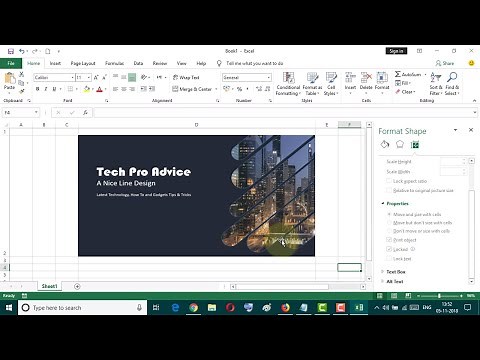 How to Insert Picture and Auto Resize in Excel Cell