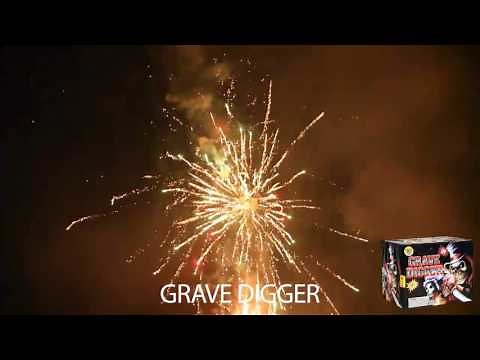 Grave Digger World Class by Red Apple Fireworks