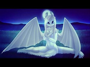 light fury trasformation become a human light fury dragon subilminil