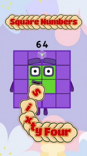 FUN WITH NUMBER BLOCKS SQUARE CLUB | #ytshorts #mathforkids #easymath #educationalfunblocks