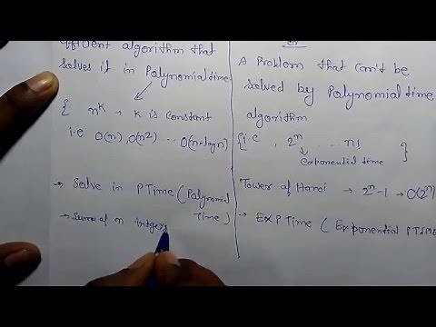 INTRACTABILITY AND TRACTABILITY ( English subtital )