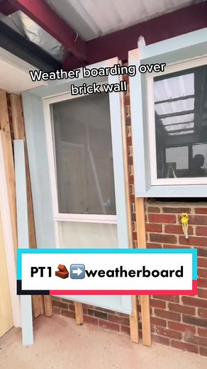 Weatherboard Cladding Carpentry Project Start