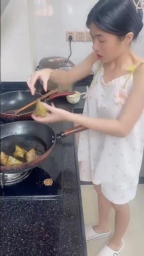 A really clumsy woman