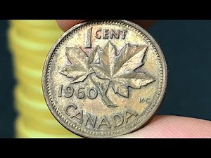1960 Canada 1 Cent Coin • Values, Information, Mintage, History, and More