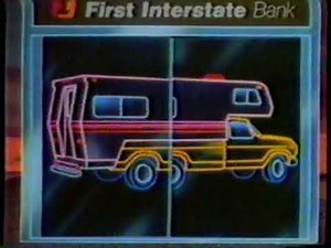 1984 First Interstate Bank "When you need a loan. Just ask us" TV Commercial