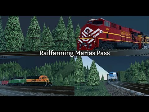 Railfanning Marias Pass