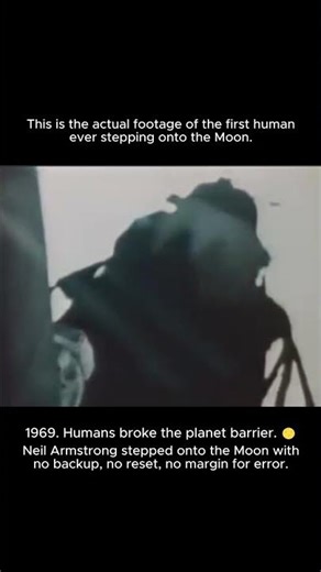 Neil Armstrong’s First Step on the Moon | Apollo 11 (1969)