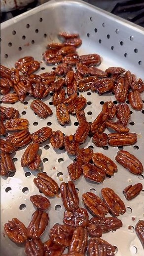 Chef’s secret to making the glossiest candied pecans