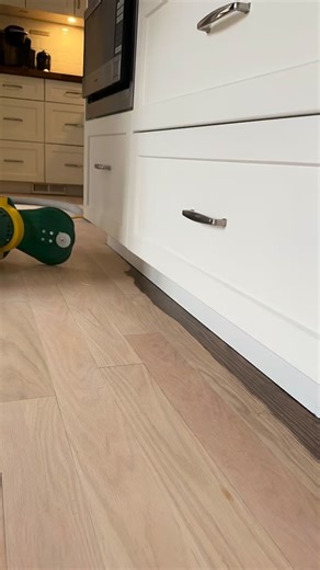 3.5K views | Getting right up to the toe kick!  We use the FLIP underneath the cabinets to reach those tight spots, then smooth everything out perfectly with the Mirka — you’ll see that part in the next video ✨ #OttawaSandingAndRefinishing #FloorRefinishing #HardwoodFloors #FloorSanding #Mirka #Festool #BeforeAndAfter #WoodFloorRestoration | Ottawa Sanding And Refinishing | Facebook