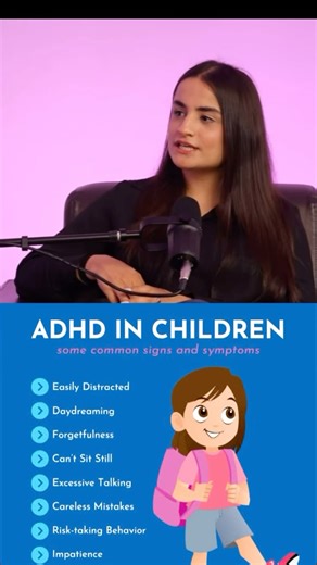 Aishwarya Puri| PSYCHOLOGIST | THERAPIST on Instagram: "What is ADHD in children? ⚡ Short attention span, hyperactivity, impulsivity—these are just a few signs! Watch this reel to understand the common symptoms and how they impact daily life.ADHD - attention deficit, hyperactivity disorder is a psychological disorder, mostly common in children, where there is inattentionhyper activity. 🎙️Full podcast on @storieswithofitkudi YouTube channel @thewisetherapistt 🧠🧠🧠🧠🧠🧠🧠🧠🧠 . ADHD | PSYCHOLO