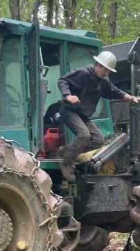 Skidding & Bucking Soft Maple Logs with Timberjack 460 + Husqvarna 288 XP-Bill Jumps 😳