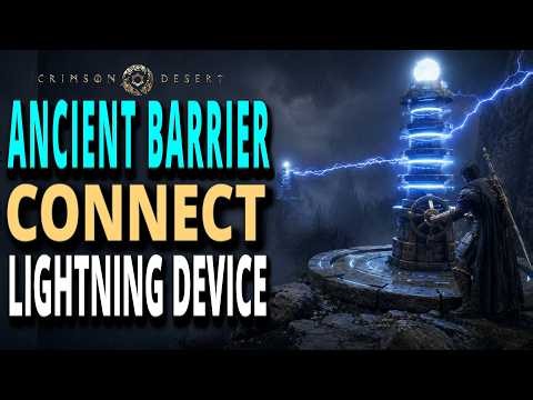 Ancient Barrier Puzzle Guide | Connect the Ancient Lightning Device | Crimson Desert