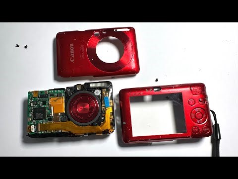 Canon Ixus 100 IS Disassembly