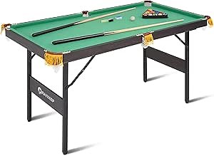 Barrington Billiards 7' Drop Pocket Pool Table 3-in-1 Dining Top, Table Tennis and Billiards with Game Accessories