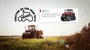 Der Magnum 380 CVX schaffte es als erster: TOTY-Gewinn in 2015. | CASE IH