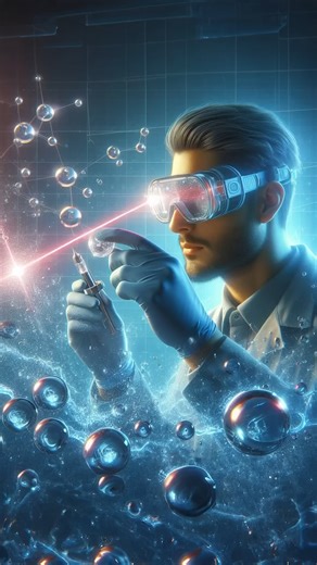 Splitting water molecules with bare hands?