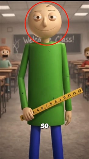 The Dark Secret Behind Baldi’s School… ITS A TRAPP?! 😱 #baldi #shorts