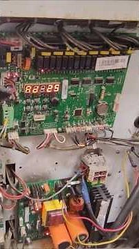 Blue star vrf unit how too reset and add #vrf #hvactechnician