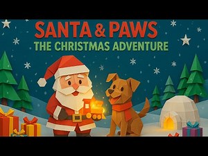 🎅Santa & Paws: The Christmas Adventure | Trailer (Coming Soon!)🎁❄️