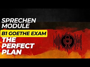 Goethe B1 Sprechen Exam Common Sentences to use | Pattern | Tips | Resources to Pass Easily 2025 🇩🇪
