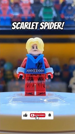 I made LEGO SCARLET SPIDER from Across The Spider-Verse! #shorts