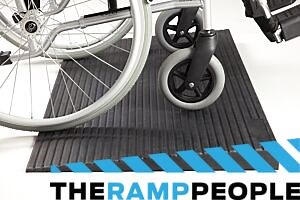 Rubber Threshold Ramps from 12mm up to 100mm high
