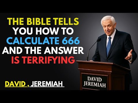 The Bible Tells You How to Calculate 666 and the Answer Is Terrifying | DAVID JEREMIAH Inspired