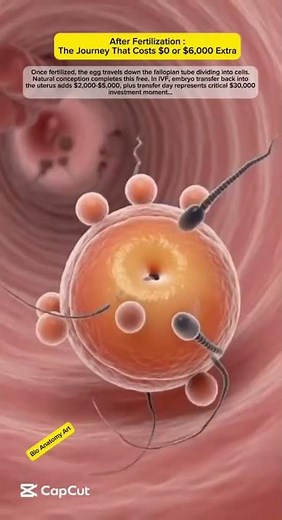 After Fertilization: The Journey That Costs $0 or $6,000 Extra