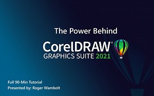 CorelDRAW 2021初学者完整教程（90 分钟）中英机翻字幕