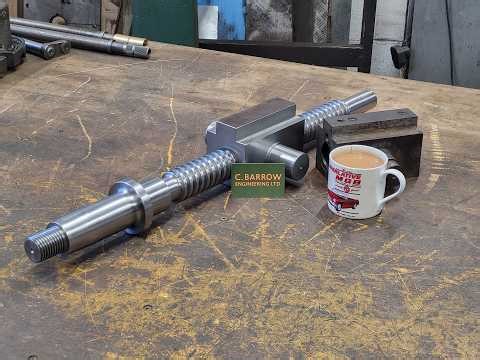 Two-Start LH Acme Nut Threading - Steam Locomotive Reverser