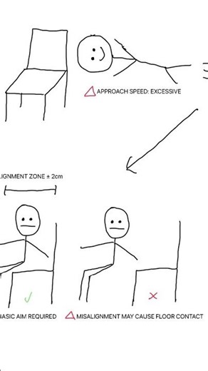How to Sit Down (Over-Explained)